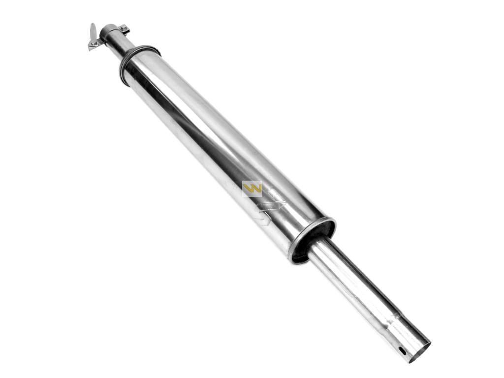 Tłumik okrągły 1040 mm 5kg C-360 (prosty) INOX WARYŃSKI