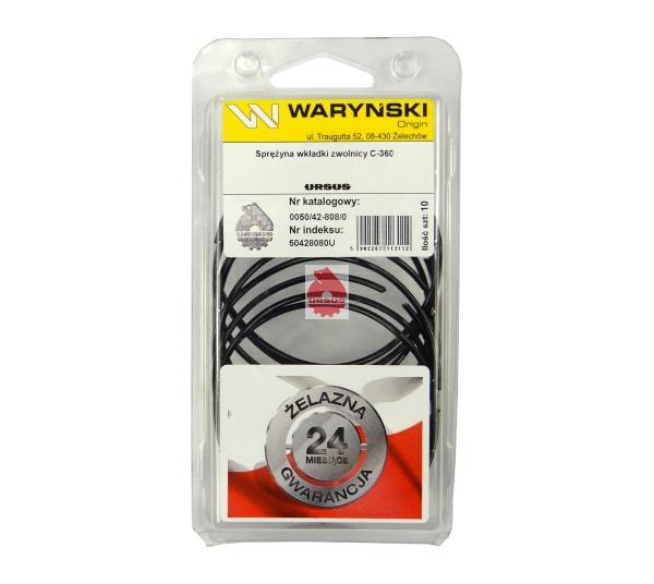 Sprężyna wkładki zwolnicy C-360 ORYGINAŁ URSUS