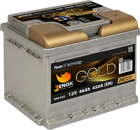 Akumulator Jenox Gold 12V/46Ah 450A